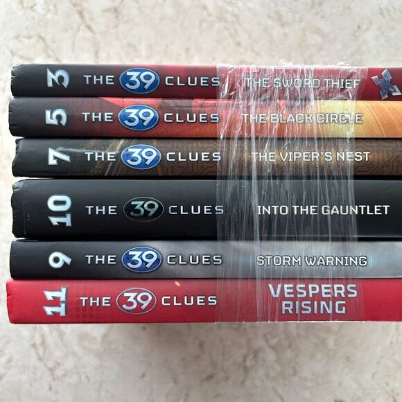 The 39 Clues Books SET 3 5 7 9 10 11 Sword Viper Gauntlet Vespers Storm - Picture 4 of 8